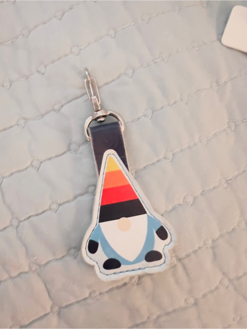 New Aldi Gnome cart quarter holder keychain